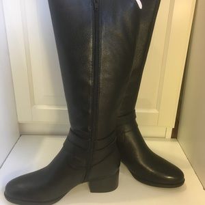 naturalizer kim leather riding boots